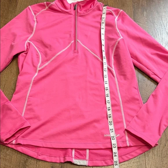 Saucony Vibrant Pink Half-Zip Pullover - Picture 4 of 10